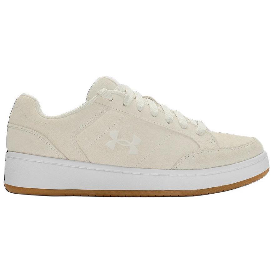 Under Armour Official Suede White Quartz Women Sneakers Cream 3028636-100