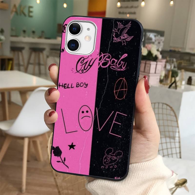 Yinuoda Lil Peep Hellboy Love Phone Case for iPhone 11 12 13 mini pro XS MAX 8 7 6 6S Plus X 5S SE 2020 XR cover