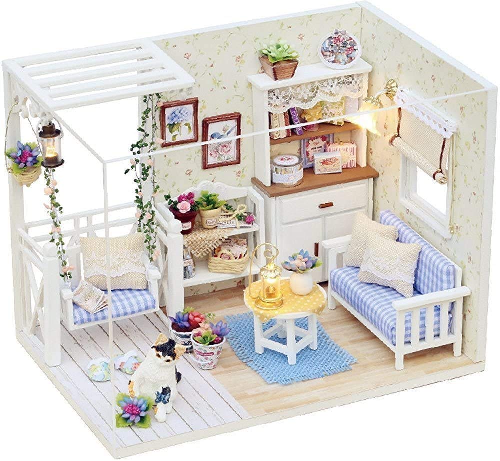 Dollhouse Construction Handmade Craft Cat Cute Kit, Kit, Set, Craft, Miniature, [Product]