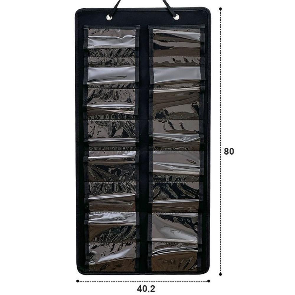 16 Fächer Sonnenbrillen-Aufbewahrungstaschen Platzsparende Brillen-Auslage Wandtaschen-Aufbewahrung Einzelhandels-Display