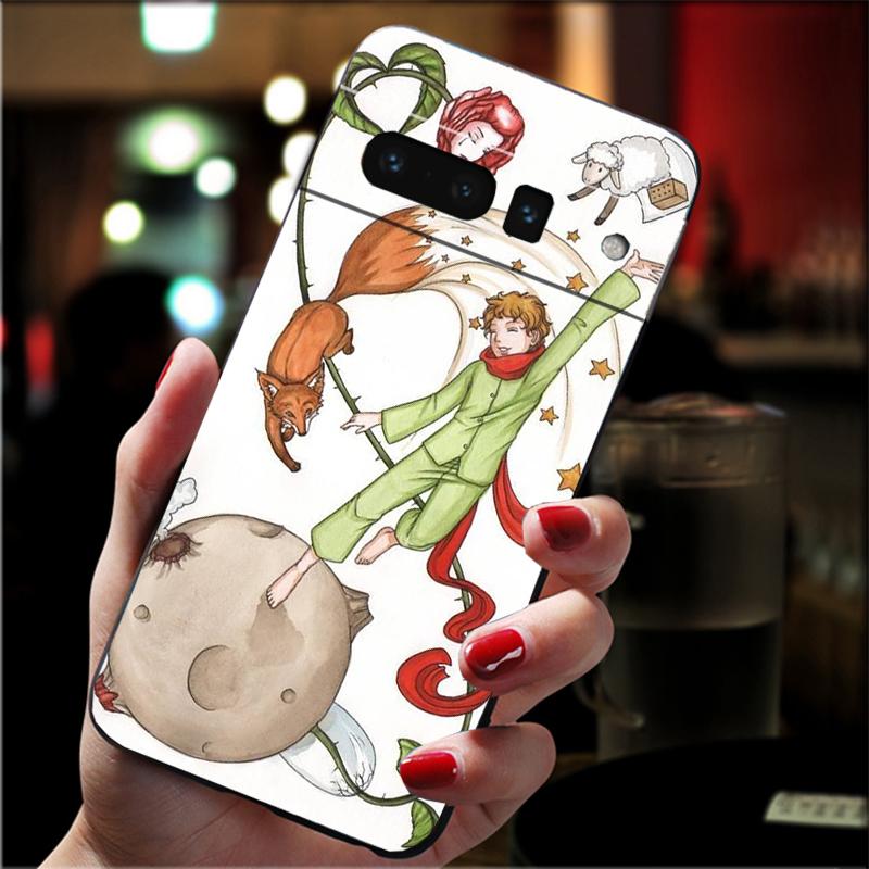 For Google Pixel 10 9 Pro XL Silicone Phone Soft Case For Google Pixel 9A 8A 7A 6A 5 Cover Shell The Little Prince