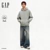 GAP Unisex Classic Logo Heavyweight Fleece Washed Loose Fit Hoodie
