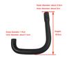 Black Tube Rooftop Air Conditioner Pump Rubber Hose Drainage Pipe Adapter Joint for Midea Ceiling Air Conditioning Parts