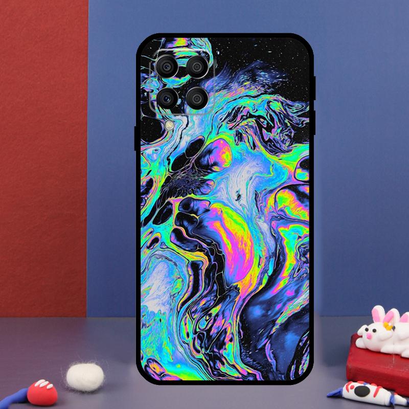 Psychedelic trippy abstract art For Samsung Galaxy M33 M13 M23 M53 M15 M55 M31 M51 M14 M34 M54 M20 M30s M32 M52 Phone Case