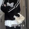 Summer new bow armpit bag women's leisure commuting niche pleated cloud bag dumpling bag