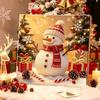 With Frame DIY Pearl Bead Art Set Handmade Christmas Decor Santa Crystal Painting Set  Christmas