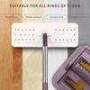 12/10PCS Washable Durable Replacement Microfiber Pads Dust Push Mop Cloth for Flat Squeeze Mop 33X12CM