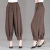 Thin Mom Lantern Pants Casual Summer Loose Pants Women's National Style New Nine Part Pants Haren Pants