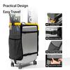 Snowboard Luggage Strap Cover Elastic Pocket Accommodating Various Snowboards Large Side Compartments Travel Storage