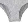 Damen Slips Weich Voll Baumwolle Stretch Bikini Halbe Bedeckung Unterwäsche für den Täglichen Gebrauch Grau L
