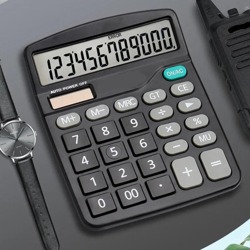 Solar Calculator Dual Power Supply Calculator Cute Colorful Fashion Exam Supermarket Calculator