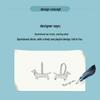 Yinziyun Dachshund Ear Cuffs: Cute S925 Sterling Silver Earrings for Women