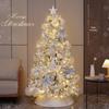 2024 DIY White Christmas Tree Ornaments Set for Home & Living Room Decoration