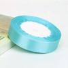 2.5cm Satin Floral Silk Ribbon Headband, Gift & Cake DIY, 25mm Polyester Craft Webbing
