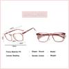 TUREZING Herren und Damen Outdoor Metallscharnier Entspiegelte Sonnenbrille Leichte Korrektionsbrille
