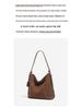 2025 Relaxed Retro Suede Hobo Tote - Large Capacity Crossbody Bag