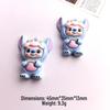Cartoon Stitch Sea Otter & Donald Duck Resin DIY Accessories for Phone Case, Hair Clip, Ornament & Keychain