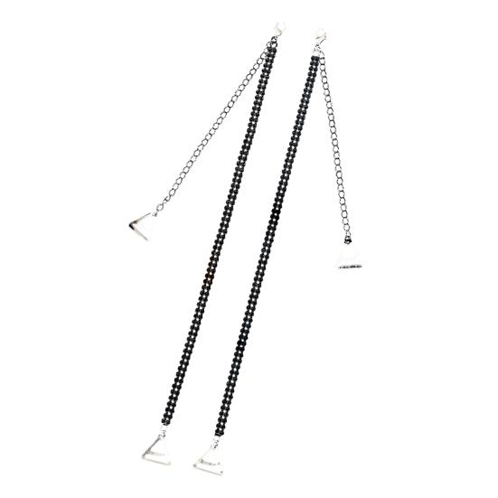 2Pcs Shoulder Chain Sexy Shiny Rhinestone Adjustable Bra Chain Party Body Jewelry Beach Vacation Accessories
