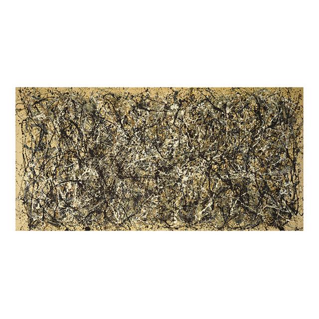Canvas Painting Jackson Pollock - Famous Abstract Art Painting Posters and Canvas Printmaking Home