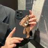 Cute Bear Silicone Phone Case For iPhone 17 16 15 14 13 12 11 Pro Max 17 Air 16E XS X XR 7 8 15 14 Plus Shockproof Soft Cover