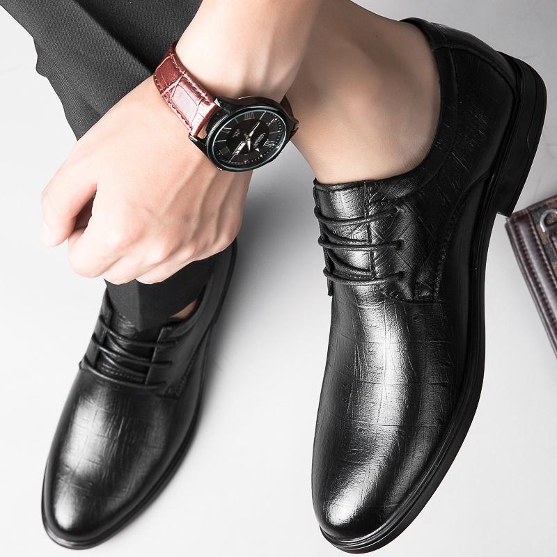 Men's Dress Shoes Summer Social Shoes Men's Fashion Elegant Formal Wedding Shoes Men's Set Office work Oxfords Shoe Men