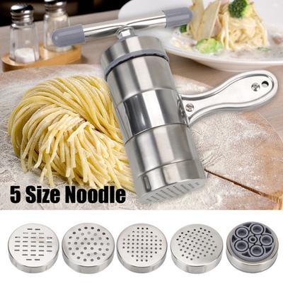 Noodle Maker Stainless Steel Durable Material Easy To Operate Multifunctional Kitchen Tool Easy Clean Durable Spaghetti Press
