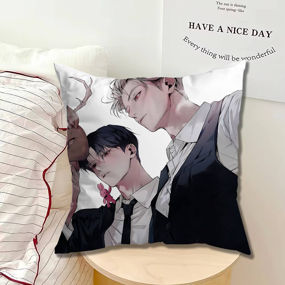 KKim SSoleum Novel GSGW Pillow case Printed Polyester Throw Pillow Cover Decorative Sofa Cushion Pillowslip Home Decor