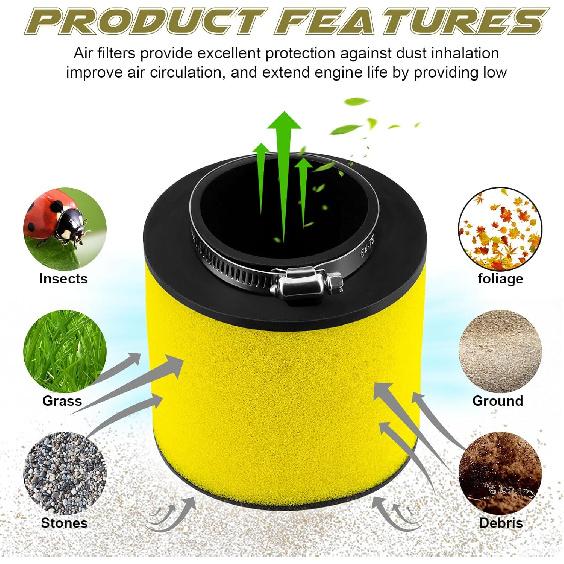 TRX 300 Air Filter For Honda Fourtrax 300 Foreman 450 TRX 300 TRX300FW TRX 400 TRX400FW Foreman 400 TRX 450 TRX450FM TRX450S TRX450FE TRX450ES