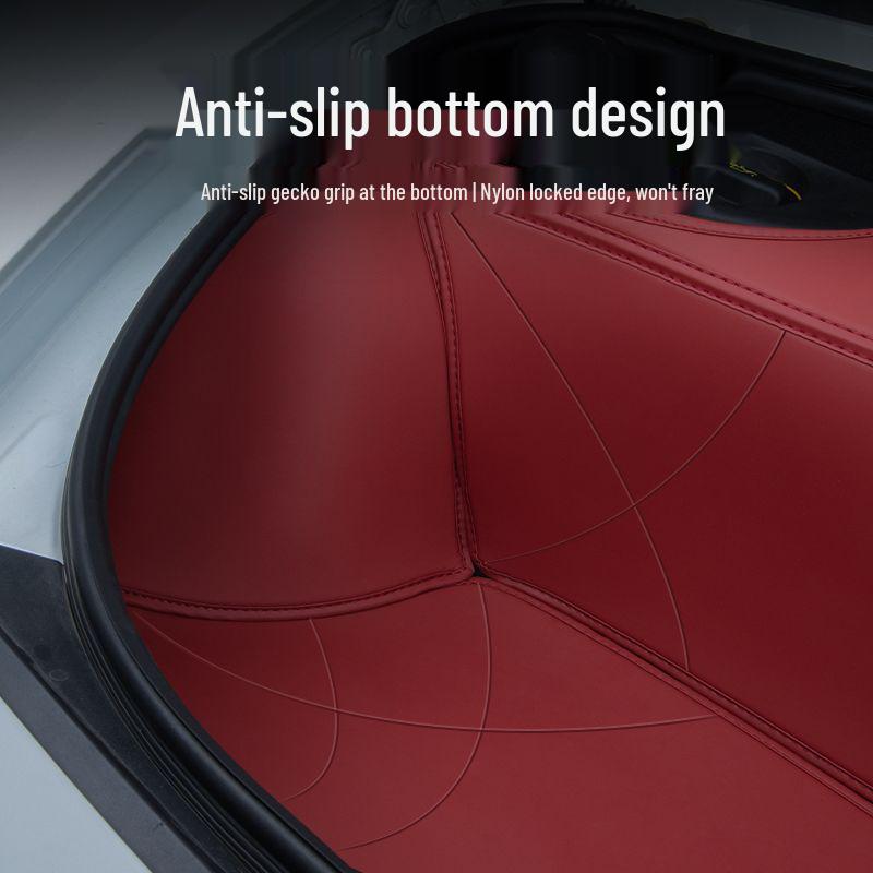 Tappetini Eco-friendly per Bagagliaio e Vano Portaoggetti Anteriori per Kit Carrozzeria Porsche 718 Boxster 2016-2025