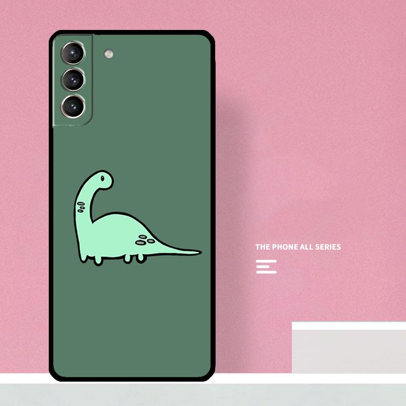 Cute Dino Aesthetic Dinosaur Phone Case For Samsung Galaxy S24 Ultra S20 S21 S22 S23 S25 Plus S9 S10 S24 FE Cover Coque