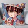 Anime Toilet BBound HHanako Kun Pillow Case Fashion Square Pillowcase Bedroom Sofa Room Ins Decoration Leisure