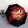 1pc Chucky's Cult Design Automatic Opening and Closing Umbrella - Small Umbrella Suitable for Various Occasions Y019