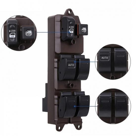 Main Window Switch Control 84820-33170 For 2003-2008 Toyota Corolla/Matrix/Camry