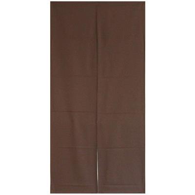 Noren 150 X 75 Cos Flame-retardant Curtain, Plain, Cm, (Brown 11705)