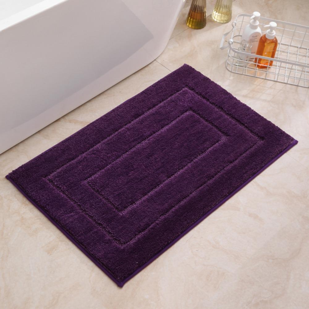 Print Sponge Bathroom Cashmere Thickening Mat Bath Non-slip Carpets In Wash Basin Bathtub  Floor Rug Shower Room Doormat Memory Foam 3D Pad