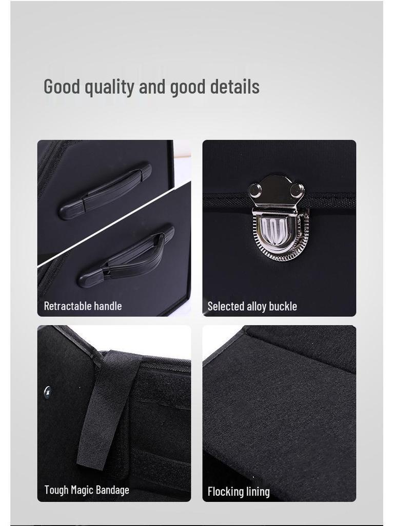 Folding Car Trunk Organizer & Storage Box