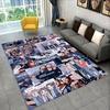 SPN Supernatural Dean Sam TV Teppich für Spielzimmer Schlafzimmer Wohnzimmer Sofa Heimdekoration, Kinderteppich rutschfeste Fußmatte Geschenk