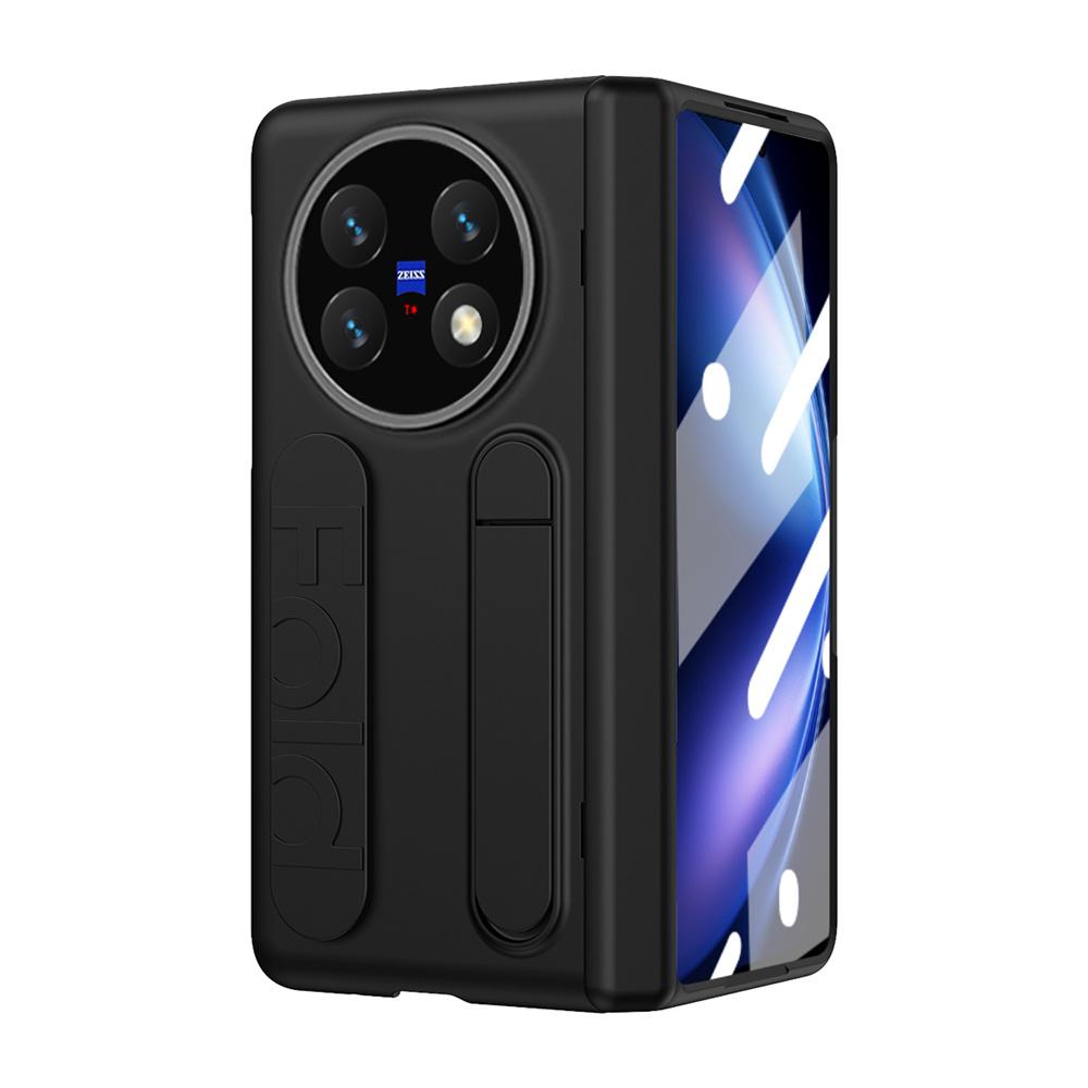 Wristband Bracket Phone Case for Orginal VIVO X Fold 5 Front Protection Film PC Hard Shell Protection Hinge Back Cover