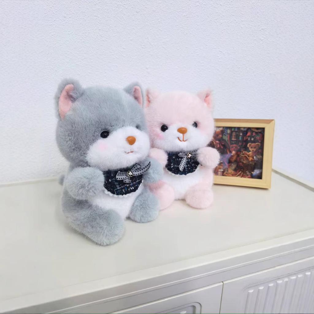 New Cute Bib Kitten Doll 8 Inch Machine Doll Doll Wedding Throws Birthday Gift Doll Doll Women