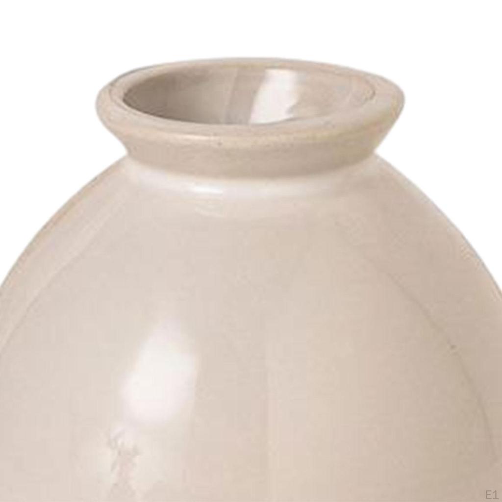 Mini vază de flori din ceramică ornament de masă centrală de masă elegantă decorativă pentru dulap TV