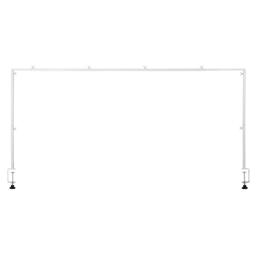 Over The Table Rod Stand with Clamps 28-98 in Length Adjustable for Party