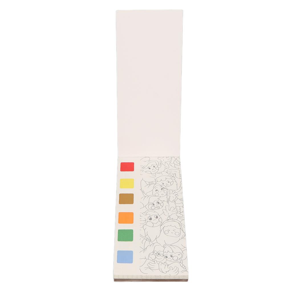 Pocket Painting Book Cartoon Theme Color Recognition Hand Eye Coordination Water Coloring Book for