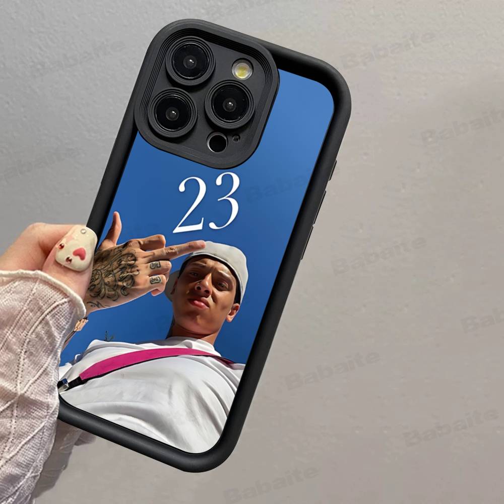 

Популярный певец C-Central C-Cee Музыка для IPhone 17 Pro Max 16 15 14 13 12 11 Plus Черный Мягкий чехол для телефона iPhone 14 plus