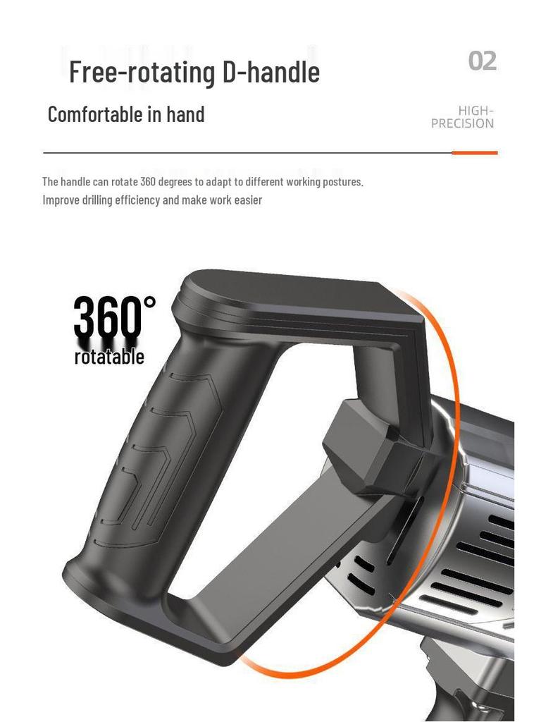 High-Power Multi-Functional Electric Mixer: Paint, Putty, Cement, Mortar