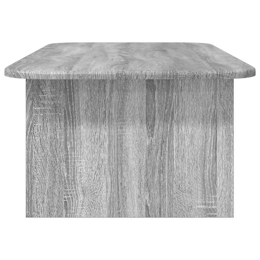 Coffee Table Grey Sonoma 93 x 53 x 33 cm Particleboard