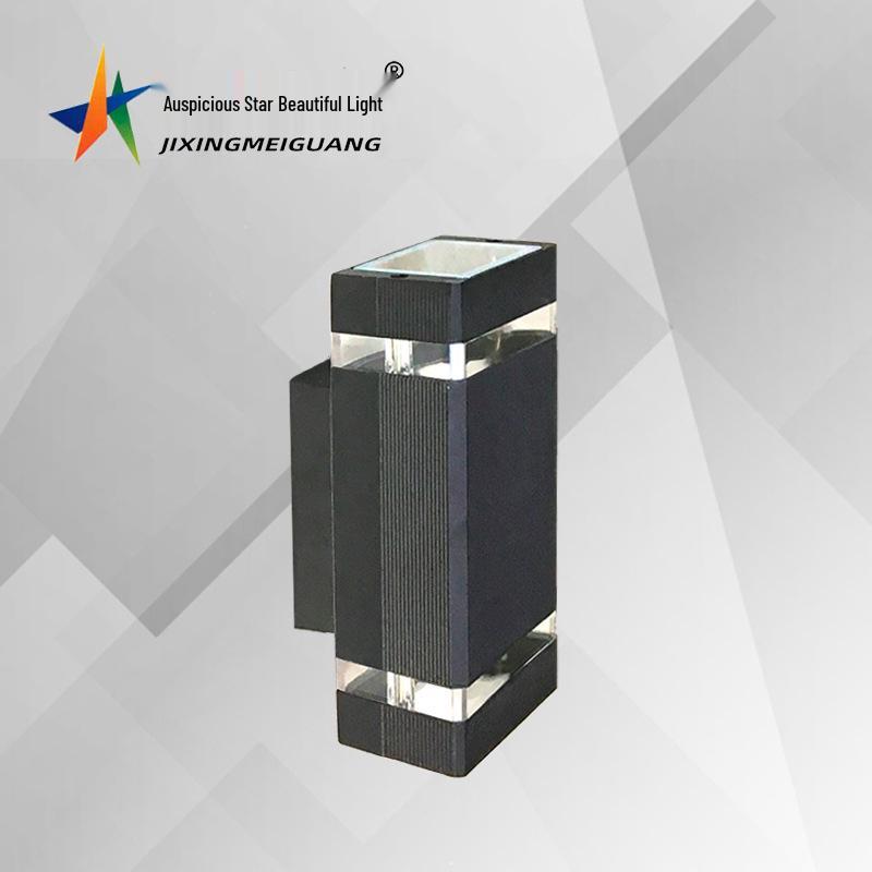 European Style LED Outdoor Wall Lamp for Garden Villa, Corridor, or Wall; GU10 & E27 Models; US Standard.
