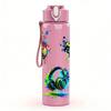 1PC Soccer Headset Splash Combination 750ml Color Plastic Water Bottle Leakproof Flip Straw Lid For Sports Office Home Use
