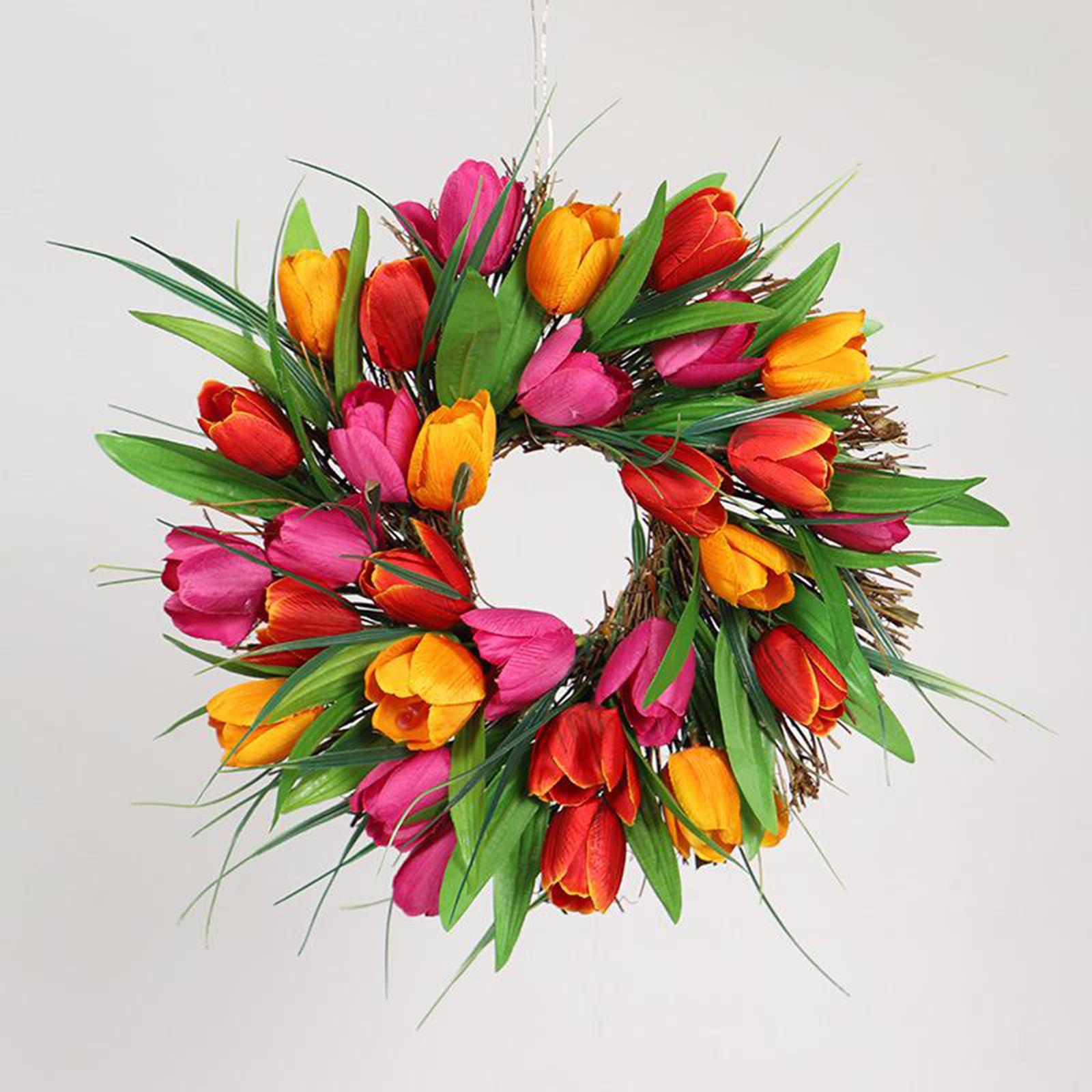 

Door Wreath Wedding Decoration Farmhouse Flower Garland Home Decor Ornaments