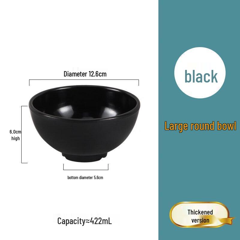 

ZISIZ Melamine Plastic Small Bowls