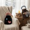 Cute Plush Hot Water Bag Water-filling 400ml Hand Warmers Anti-scalding Leak-proof Cartoon Warm Water Bag Winter